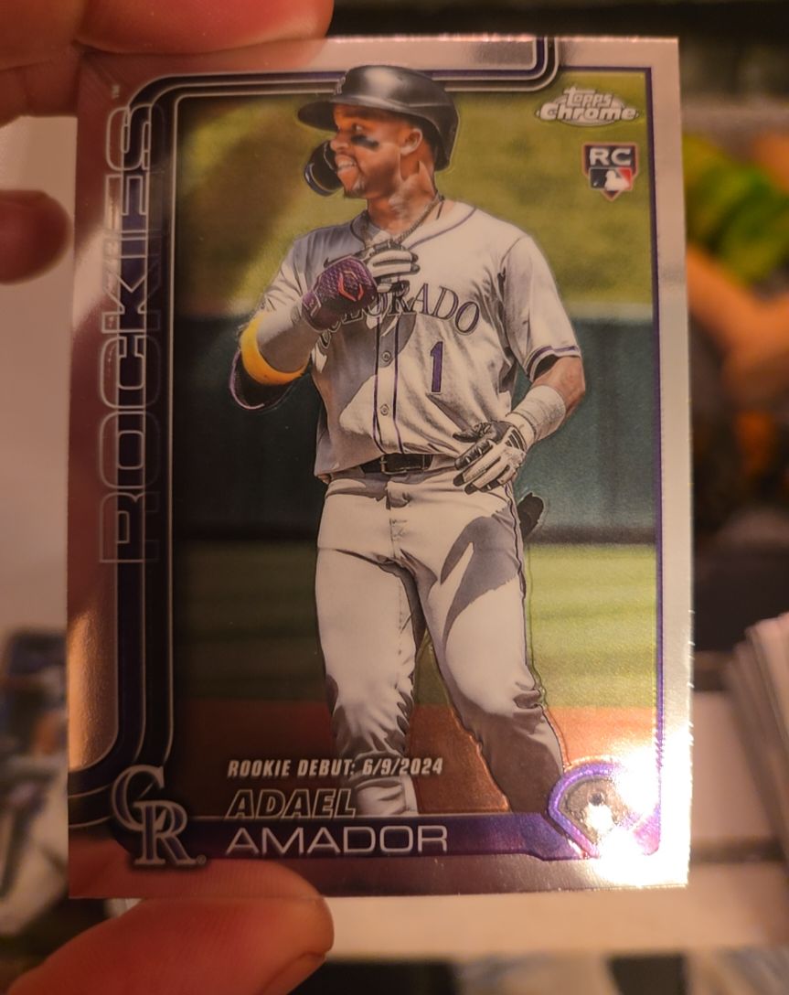 2025 Topps Chrome Update #USC143 Adael Amador — front