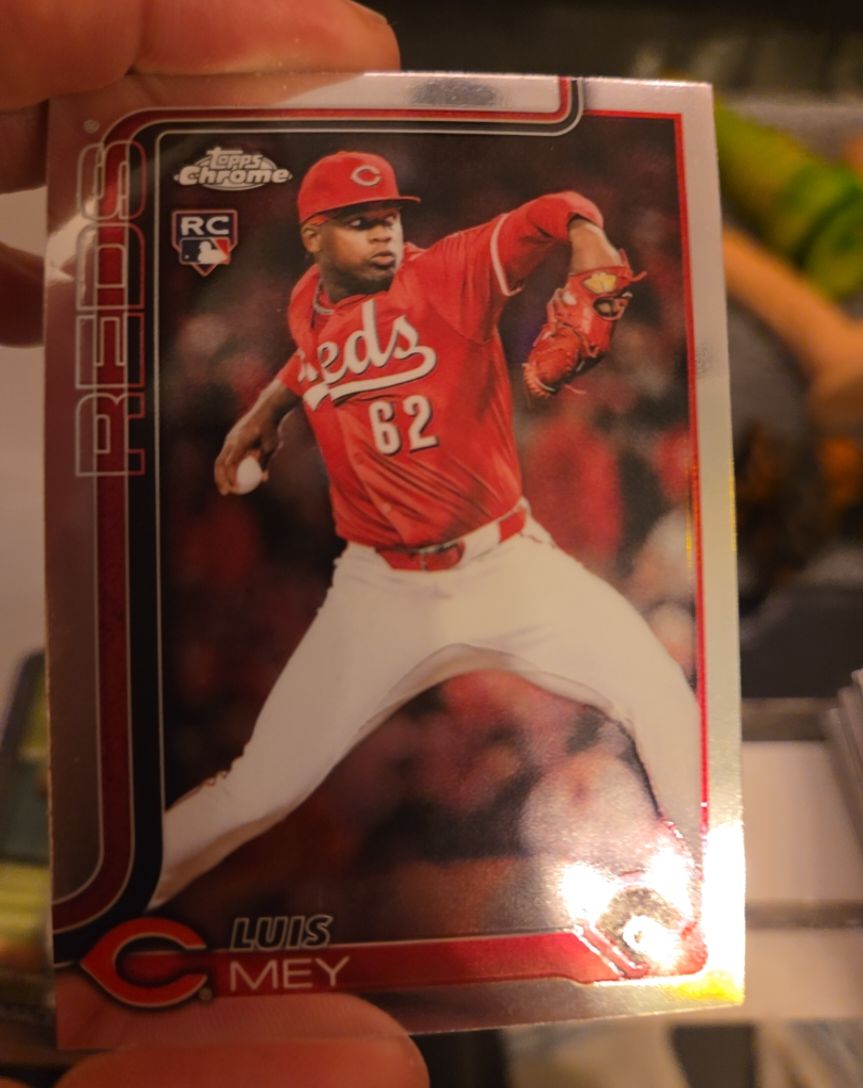 2025 Topps Chrome Update Series #USC140 Luis Mey — front