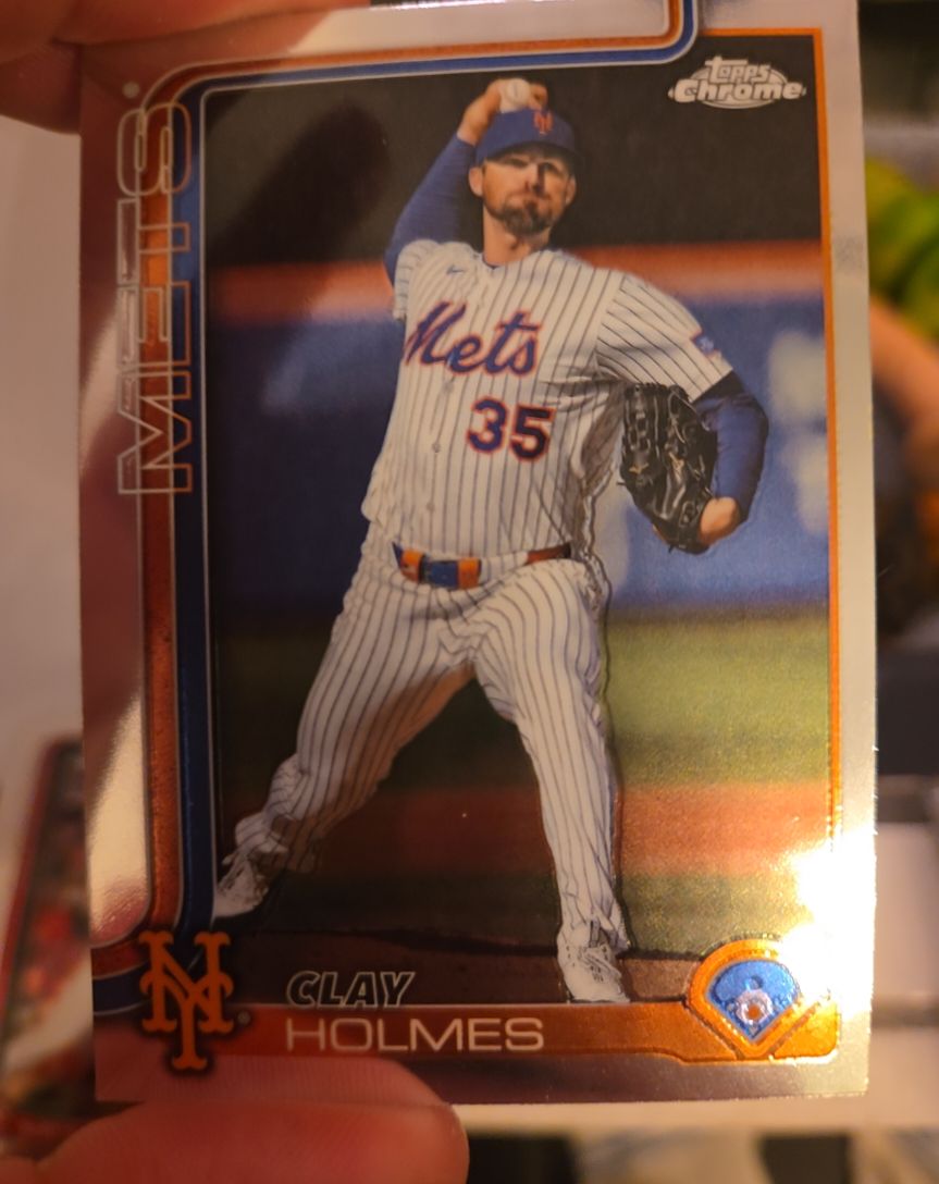 2025 Topps Chrome Update #USC30 Clay Holmes — front