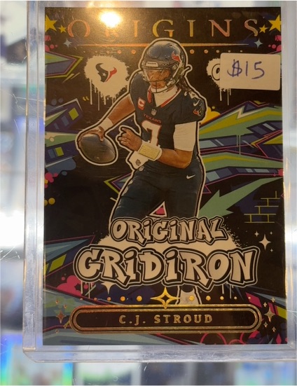 2025 Panini Origins #9 C.J. Stroud Original Gridiron — front