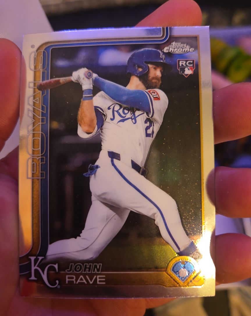 2025 Topps Chrome Update #USC136 John Rave — front