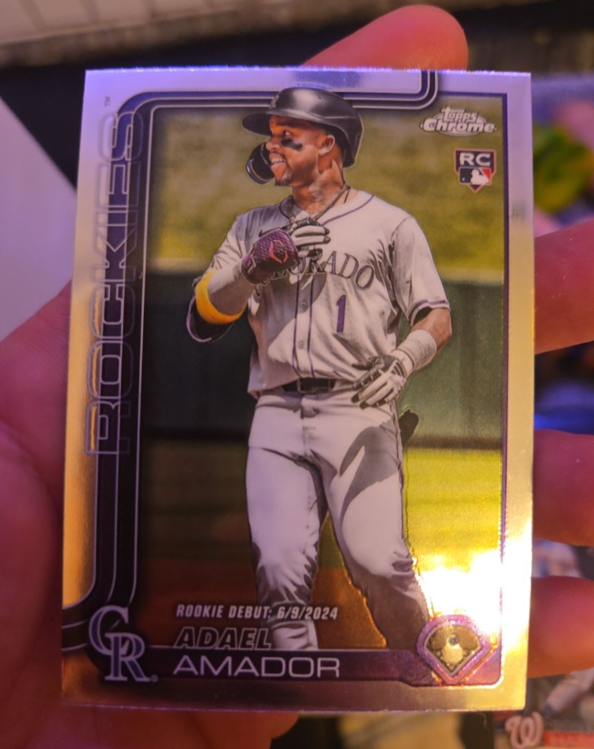 2025 Topps Chrome Update Series #USC143 Adael Amador — front