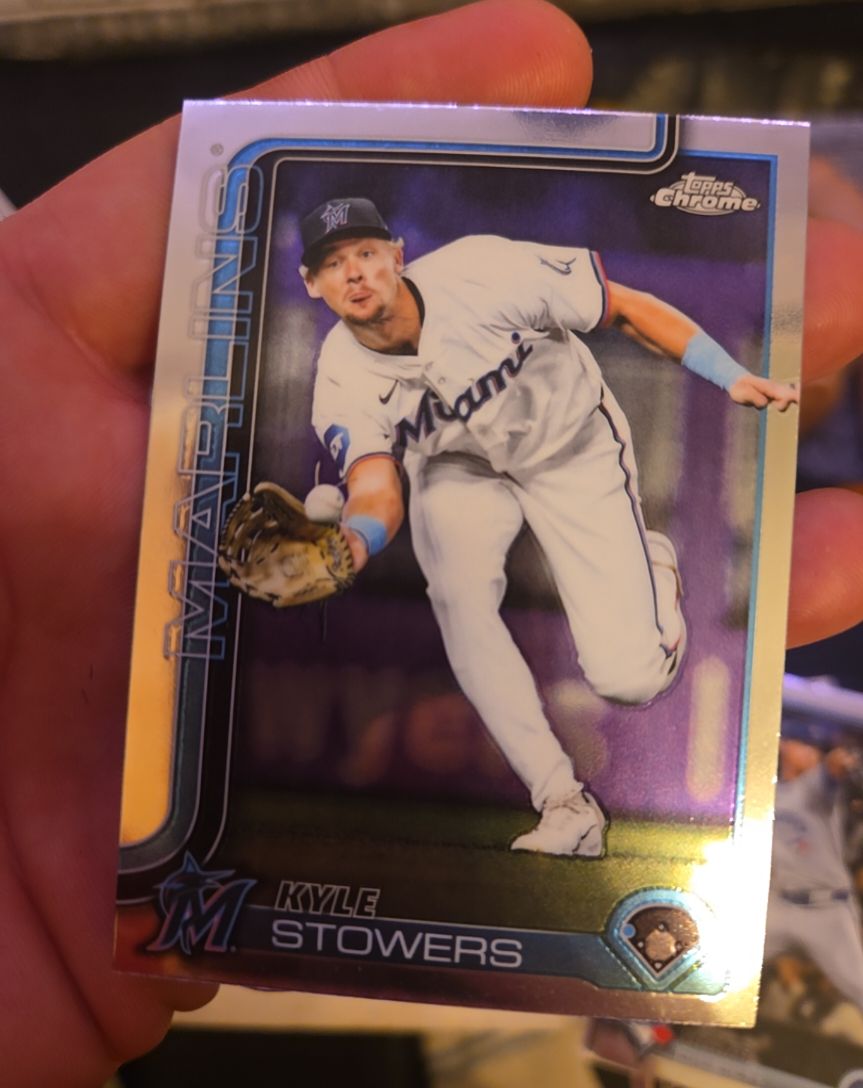 2025 Topps Chrome Update #USC50 Kyle Stowers — front
