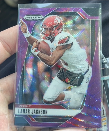 2025 Panini Prizm Draft Picks #177 Lamar Jackson — front