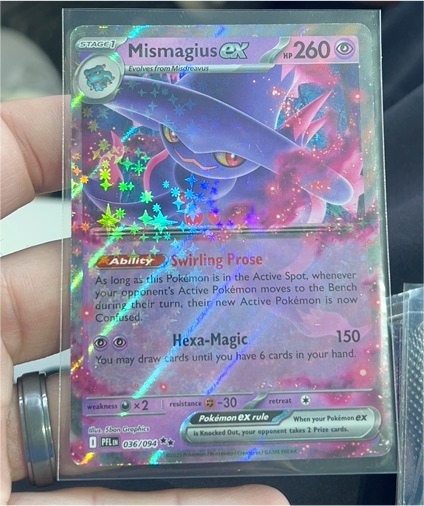 2025 Pokémon ME02 #036 Mismagius ex — front