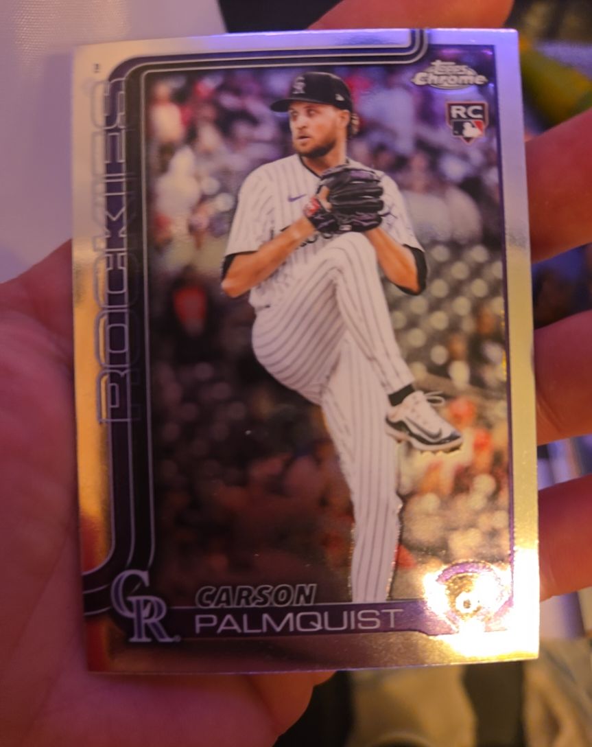 2025 Topps Chrome Update #USC173 Carson Palmquist — front