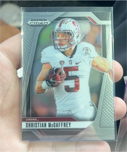 2025 Panini Prizm Draft Picks #194 Christian McCaffrey — front