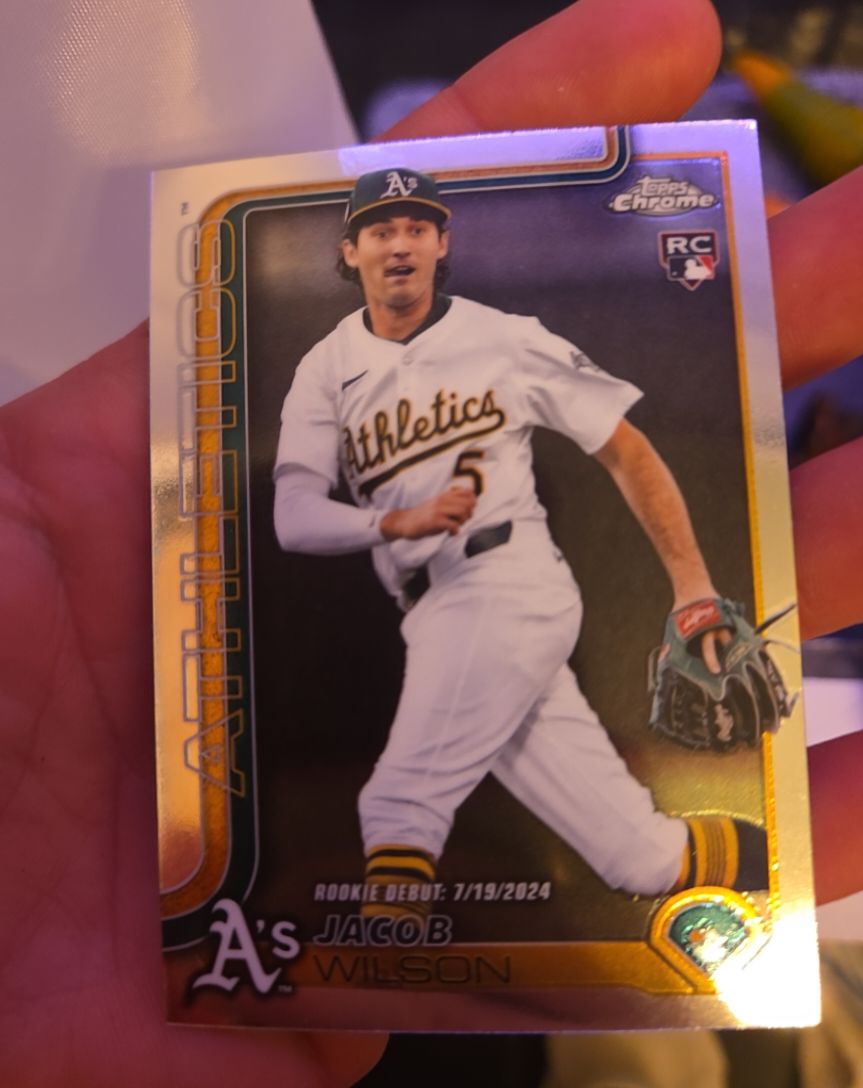 2025 Topps Chrome Update #USC150 Jacob Wilson — front