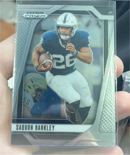 2025 Panini Prizm Draft Picks #190 Saquon Barkley — front
