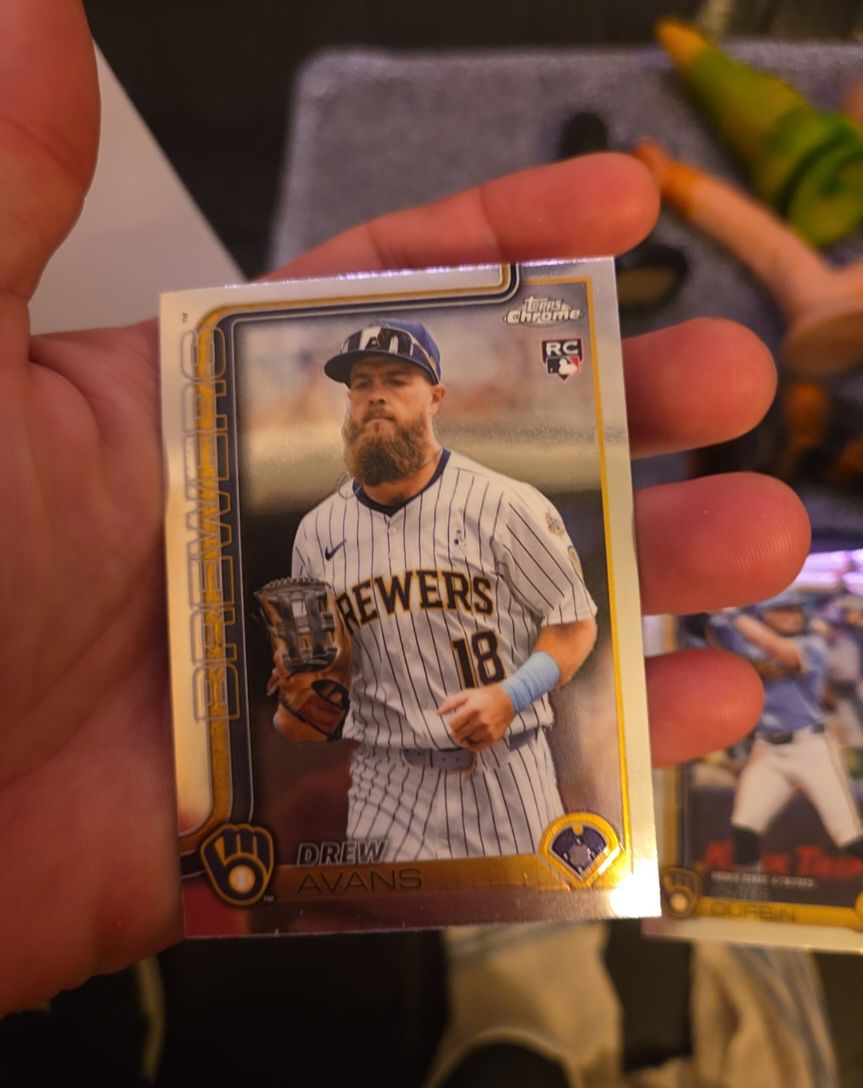 2025 Topps Chrome Update #USC47 Drew Avans — front