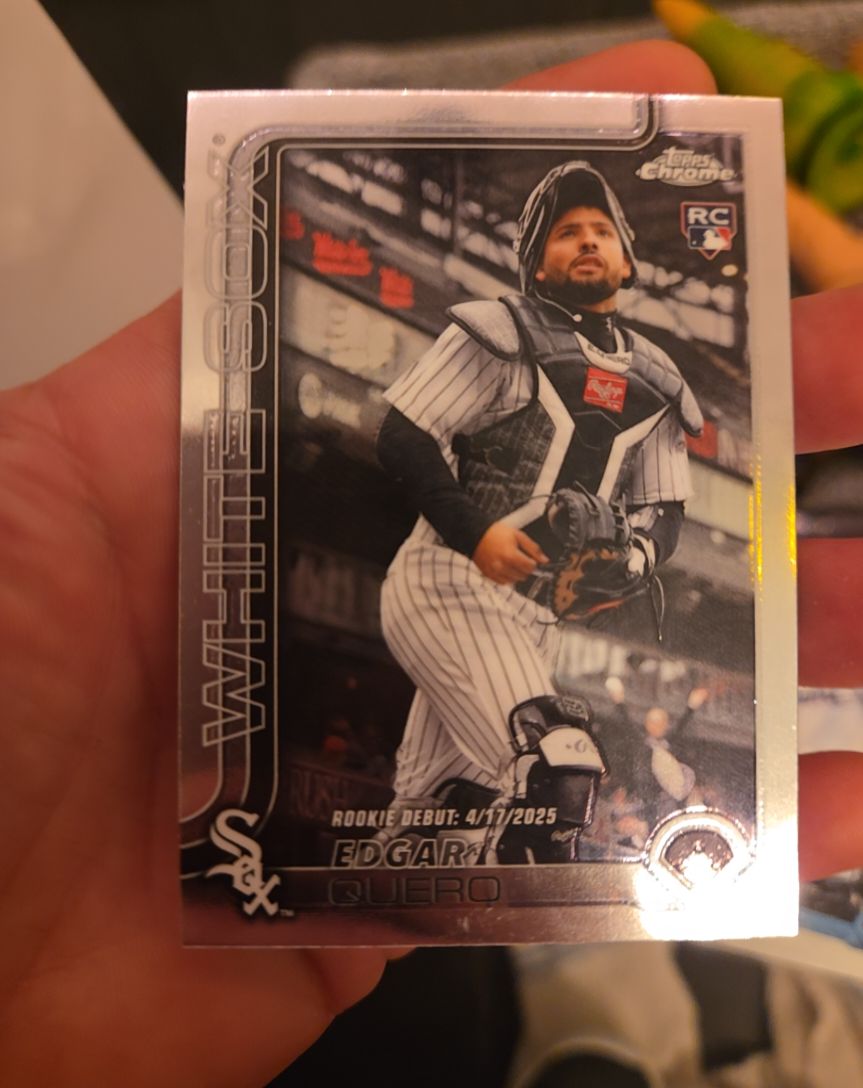 2025 Topps Chrome Update #USC169 Edgar Quero — front