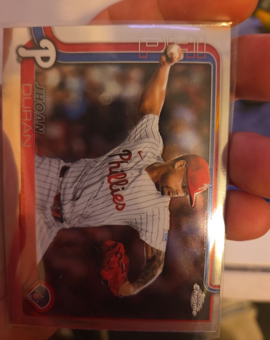 2025 Topps Chrome Update Series #USC120 Jhoan Duran — front