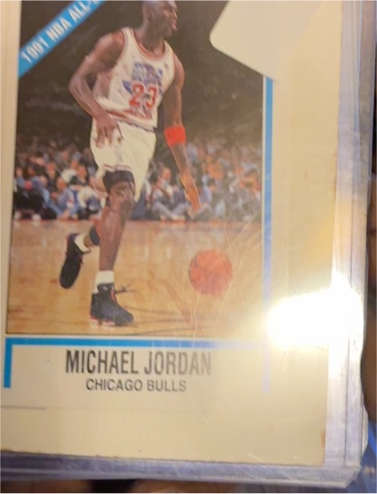 1990 NBA All-Star Game Michael Jordan — front