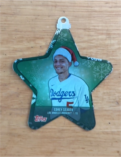 2021 Topps Holiday #WHO-CS Corey Seager — front