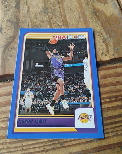 2023-24 Panini NBA Hoops #52 LeBron James — front