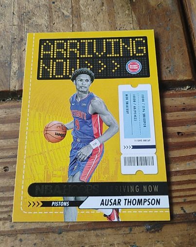 2023-24 Panini NBA Hoops Arriving Now #21 Ausar Thompson — front