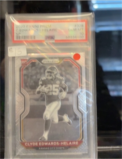 2020 Panini Prizm #328 Clyde Edwards-Helaire — front