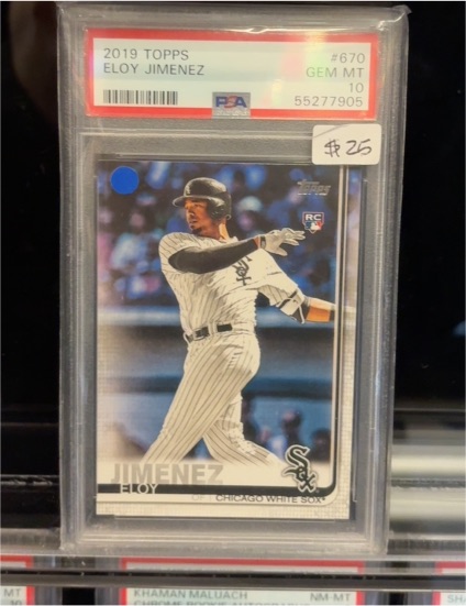 2019 Topps #670 Eloy Jimenez — front