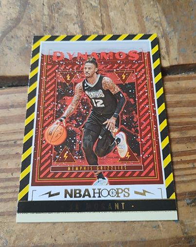 2023-24 Panini NBA Hoops #12 Ja Morant Dynamos Winter — front