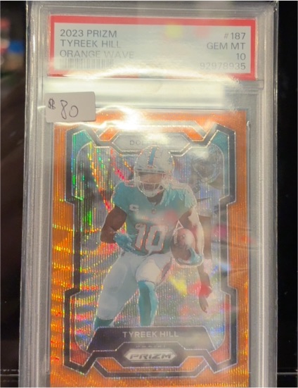 2023 Panini Prizm #187 Tyreek Hill — front