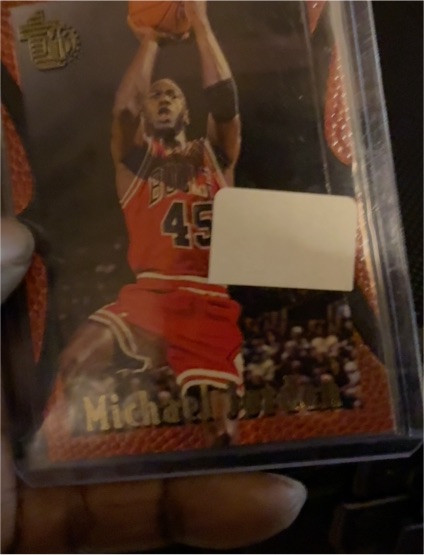 1994-95 Topps Embossed #121 Michael Jordan — front