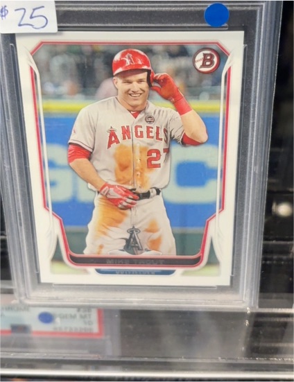 2014 Bowman #168 Mike Trout — front