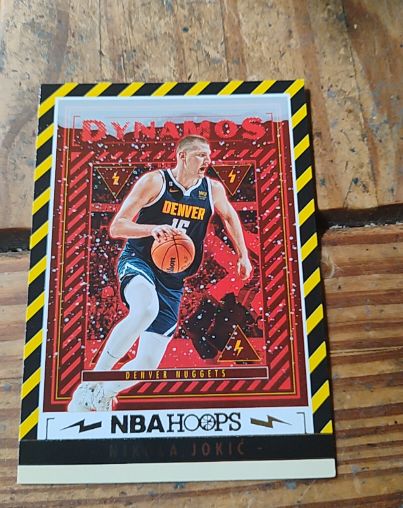 2023-24 Panini NBA Hoops Dynamos #3 Nikola Jokic — front