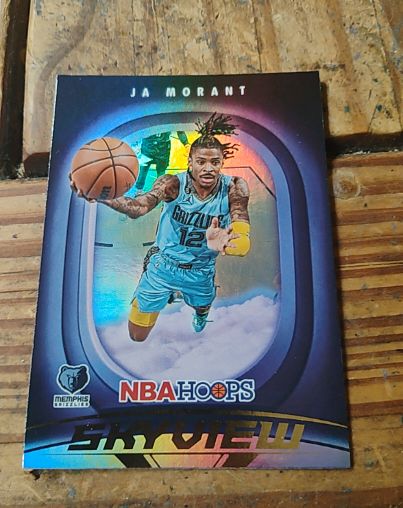 2023-24 Panini NBA Hoops #13 Ja Morant Skyview — front