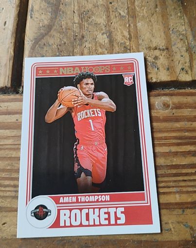 2023-24 Panini NBA Hoops #300 Amen Thompson — front