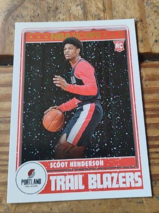 2023-24 Panini NBA Hoops Winter #297 Scoot Henderson — front