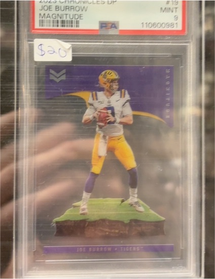 2023 Panini Chronicles Draft Picks #19 Joe Burrow Magnitude LSU Tigers — front
