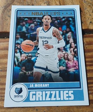 2023-24 Panini NBA Hoops #281 Ja Morant — front