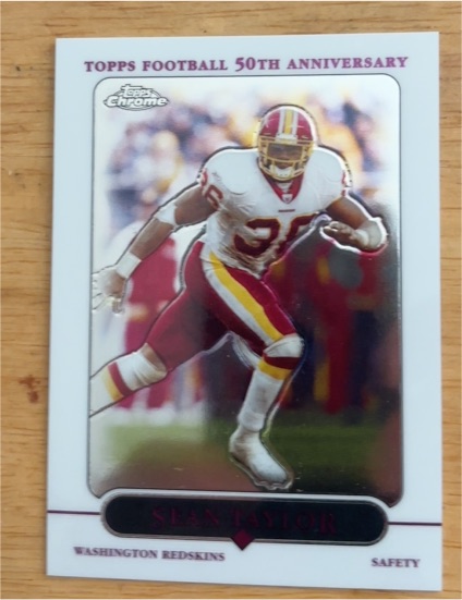 2005 Topps Chrome #2 Sean Taylor — front