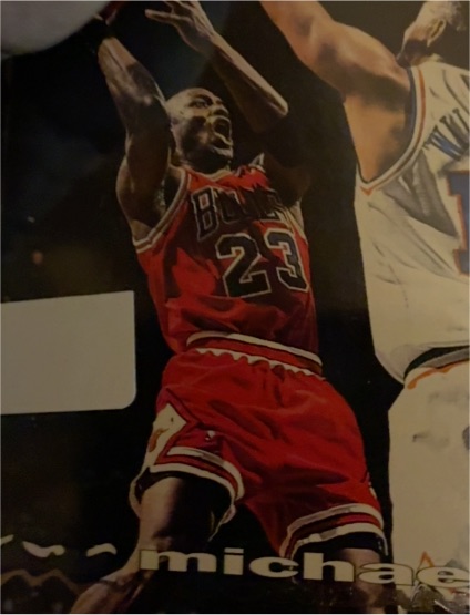 1990 Michael Jordan #1 Chicago Bulls — front