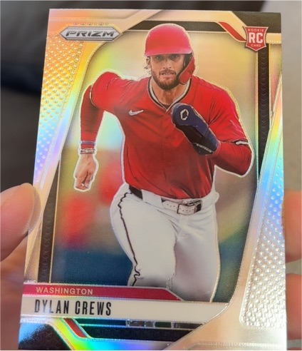 2025 Panini Prizm #73 Dylan Crews — front