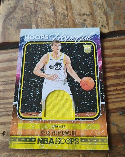 2024-25 Panini NBA Hoops Hopeful Memorabilia #HHM-KFJ Kyle Filipowski — front
