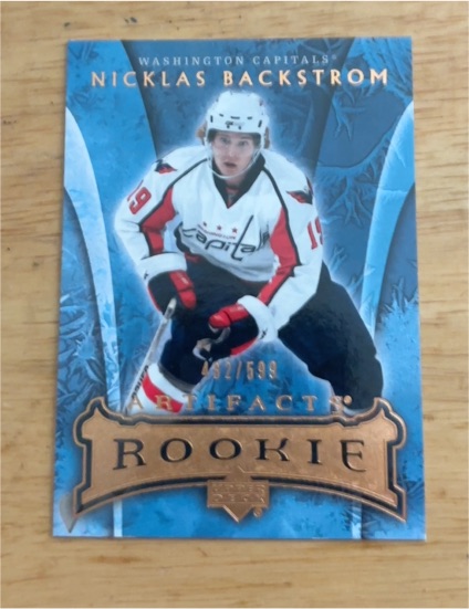 2007-08 Upper Deck Artifacts #207 Nicklas Backstrom Rookie — front