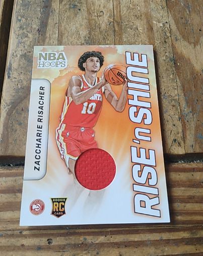 2024-25 Panini NBA Hoops #RSM-ZRH Zaccharie Risacher — front