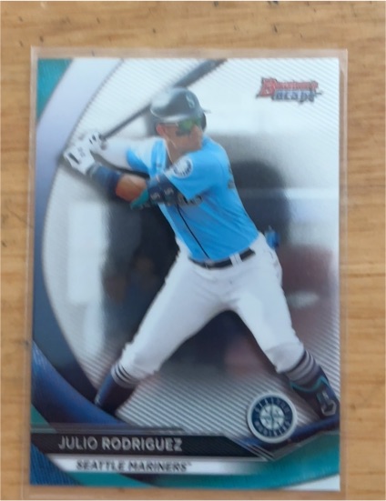 2020 Bowman's Best #TP-15 Julio Rodriguez — front