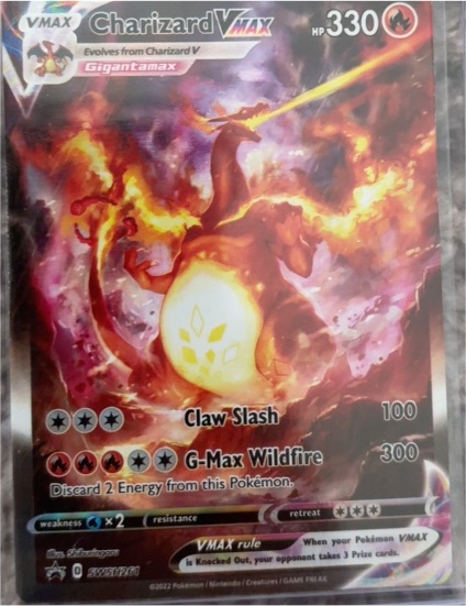 2022 Pokémon SWSH261 Charizard VMAX — front