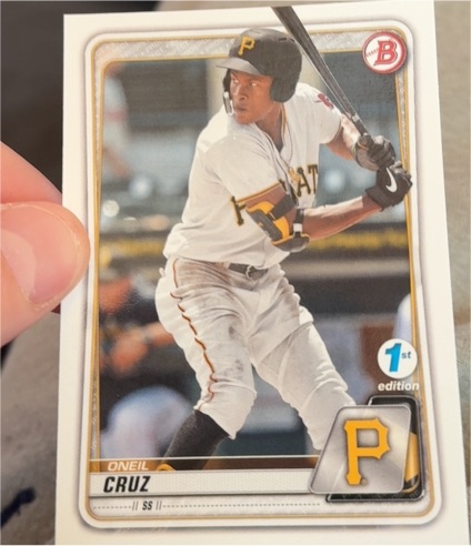 2020 Bowman Paper Prospects #BP-111 Oneil Cruz — front