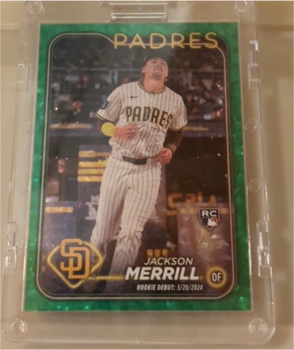 2024 Topps Chrome Update Series #USC57 Jackson Merrill — front