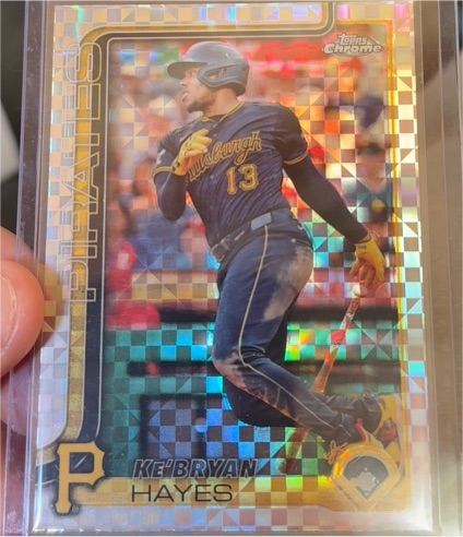 2025 Topps Chrome #196 Ke'Bryan Hayes — front