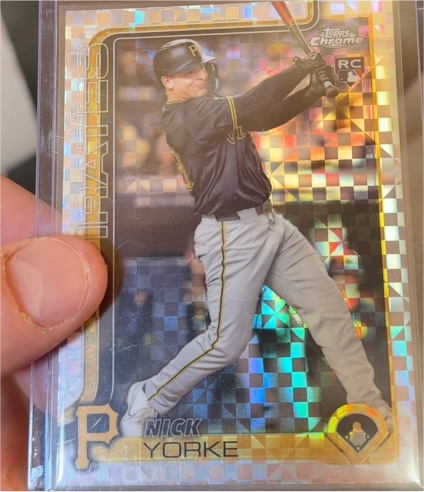 2025 Topps Chrome #36 Nick Yorke — front