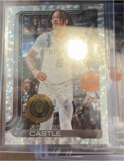 2025-26 Topps #197 Stephon Castle — front