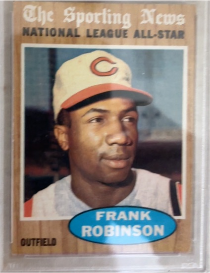 1962 Topps #396 Frank Robinson — front