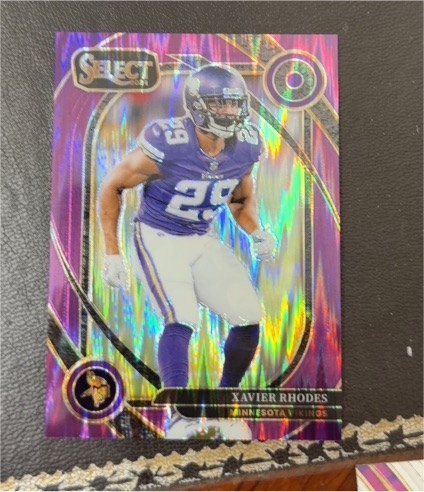 2024 Panini Select #201 Xavier Rhodes — front