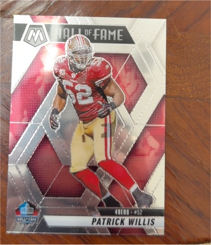 2025 Panini Mosaic #299 Patrick Willis Hall of Fame — front