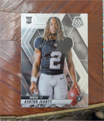 2025 Panini Mosaic #287 Ashton Jeanty — front