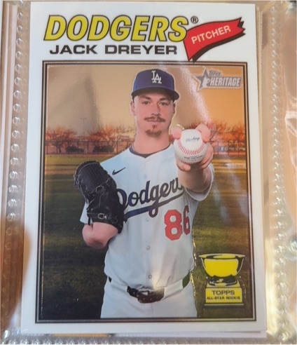 2026 Topps Heritage #115 Jack Dreyer — front
